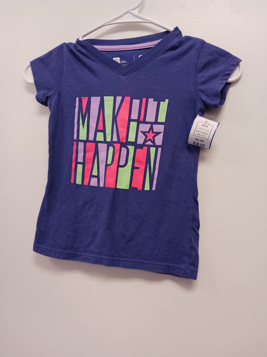 Purple Make It Happen Xersion Shirt, 4T G