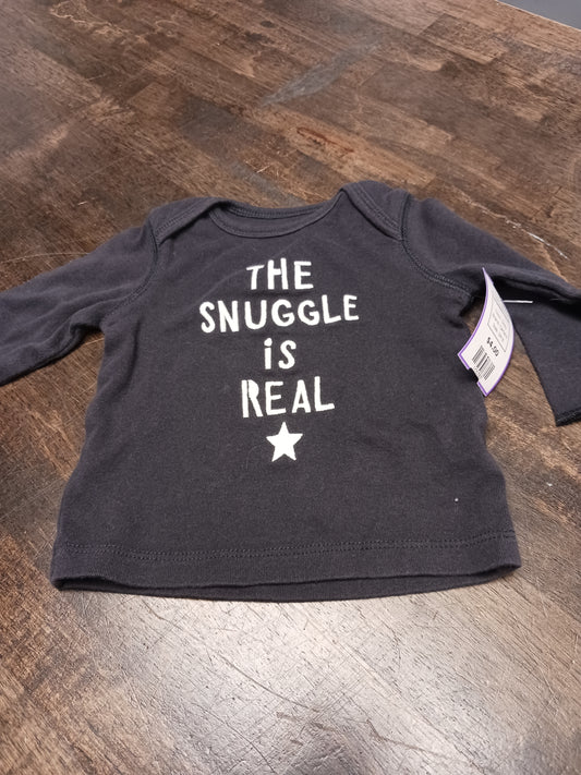 Grey Carters Longsleeve Shirt, 3M B