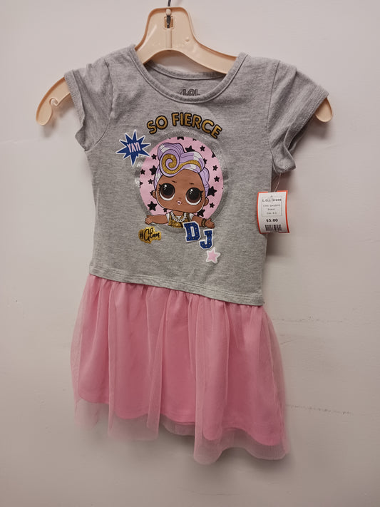 grey/pink  L.O.L Dress, 6 G