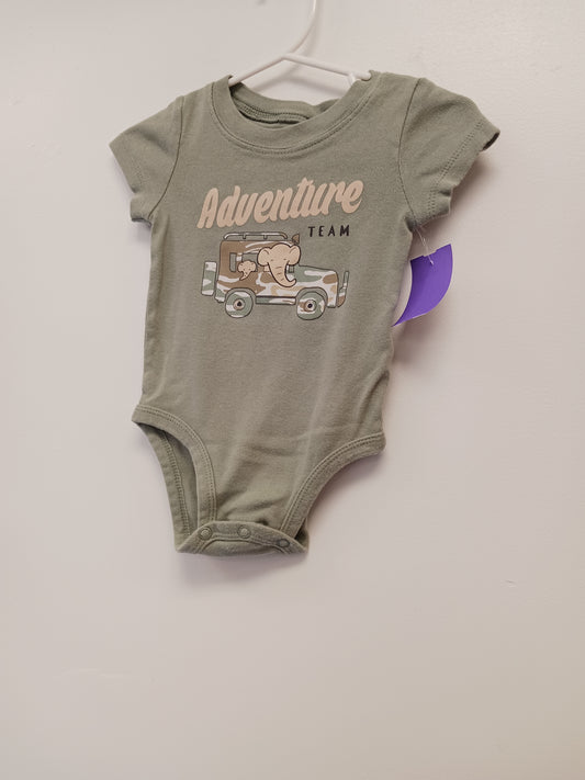 Green Adventure Team Carters Onesie, 6M B
