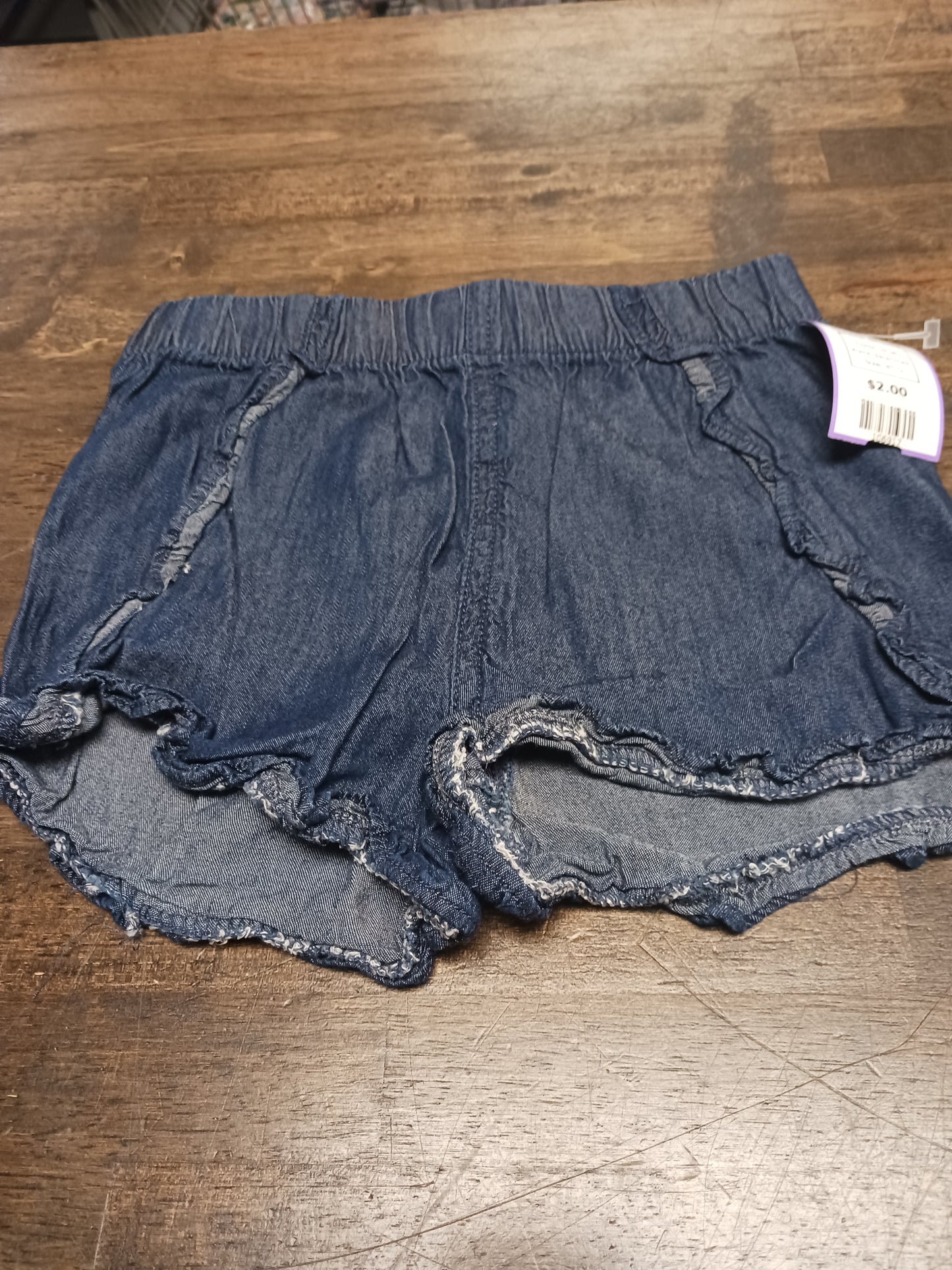 blue Carters Jean Shorts, 4T G