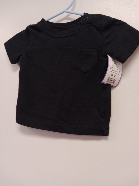 Black Garanimals Shirt, NB B