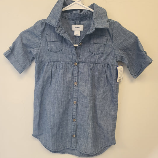 Denim Old Navy Dress, 4T G