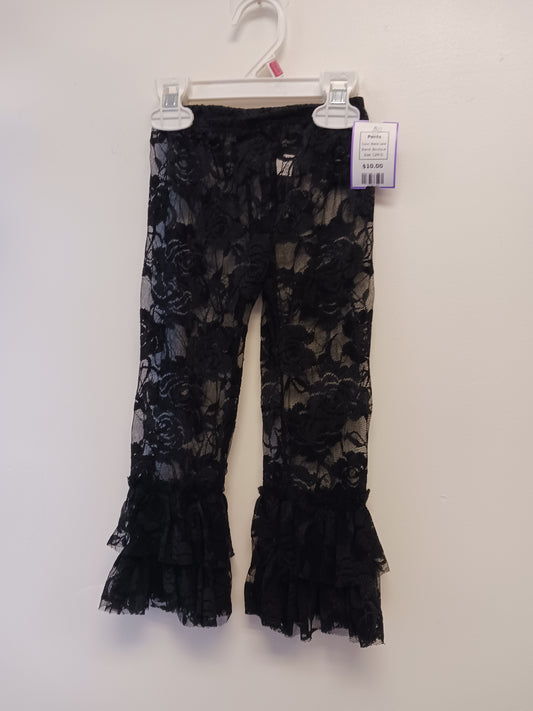 Black Lace Boutique Pants, 12M G
