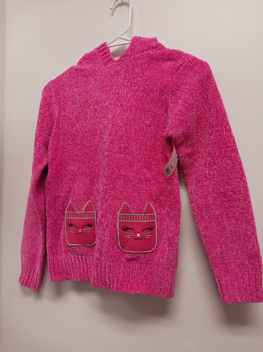 Pink Delia's Girl Hooded Sweater, 14-16 G