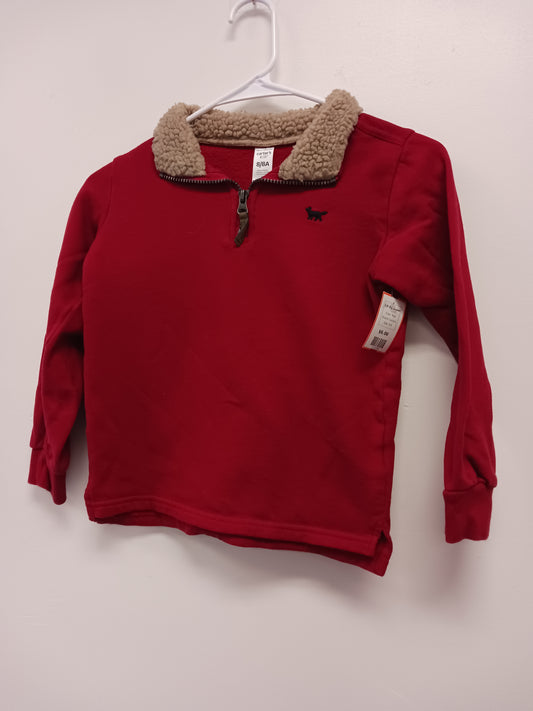 Red Carters 1/4 Zip Jacket, 8 B