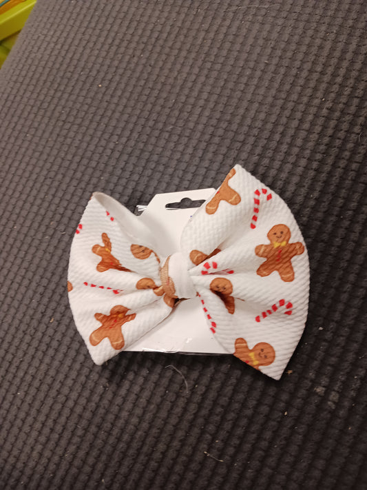 Ginger Bread Hair bow