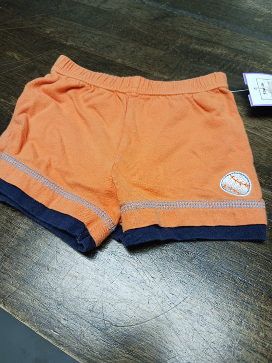 Orange Carters Shorts, NB B