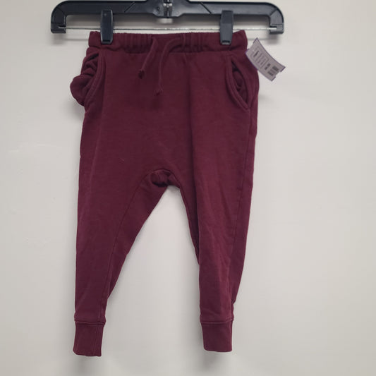 Burgandy H & M Joggers, 2T B
