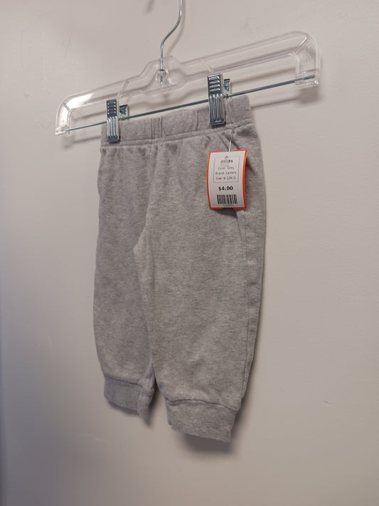 Grey Carters Pants, 6-12M G