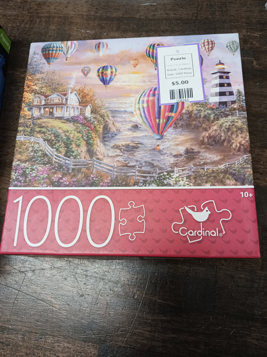 Hot Air Balloon Cardinal Puzzle, 1000 Piece