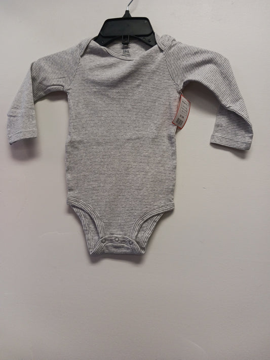 Grey Carters Striped Onesie, 2T B