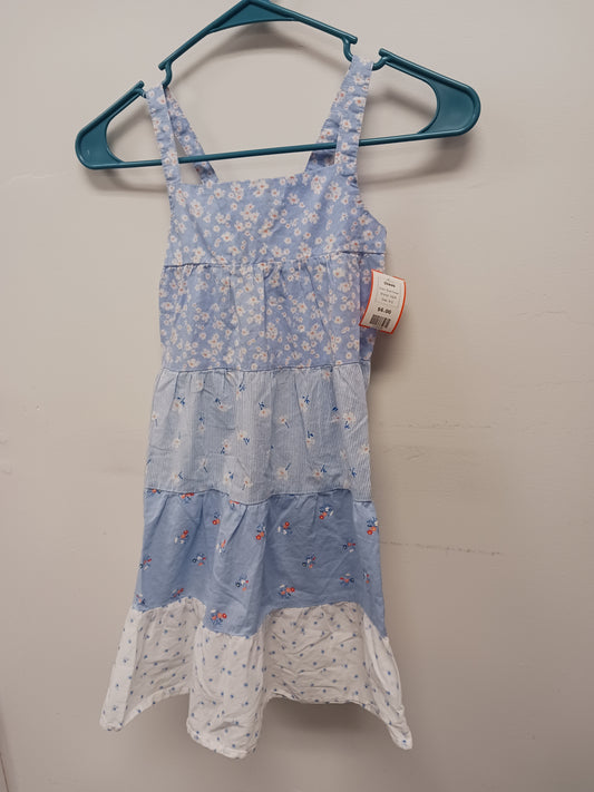 Blue Flower H&M Dress, 6 G
