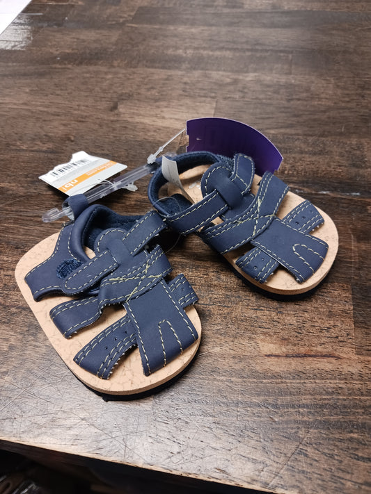 Navy/Tan Carters Sandals, NB B