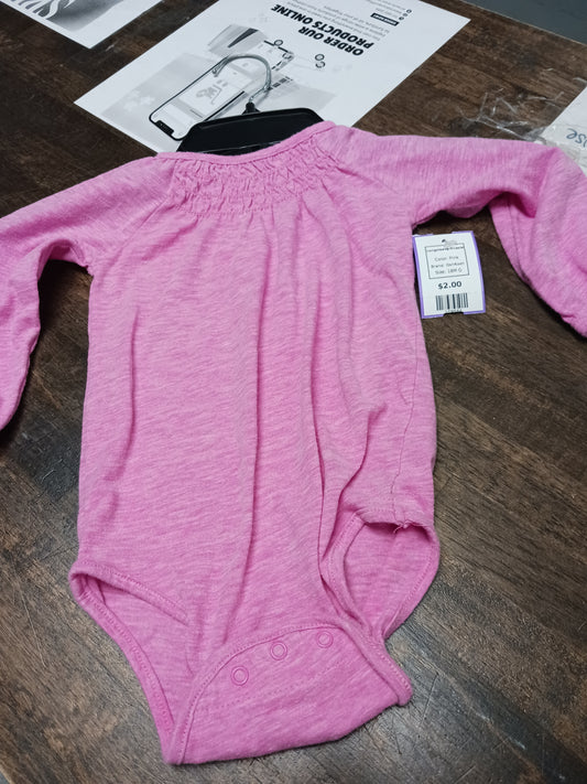 Pink OshKosh Longsleeve Onesie, 18M G