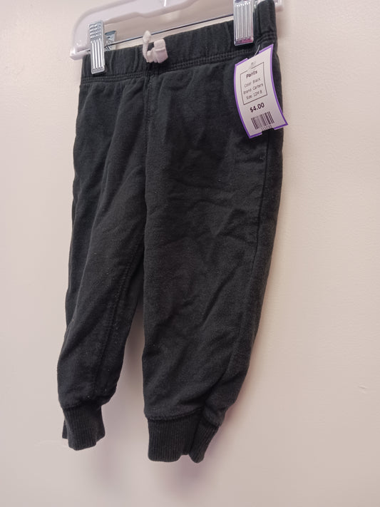 Black Carters Pants, 12M B