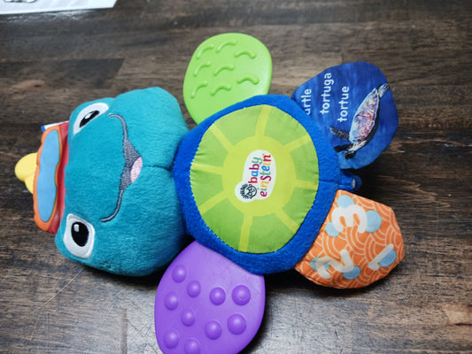 Colorful Turtle Baby Einstein Carseat Toy