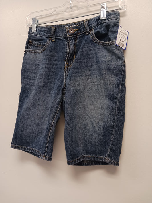 blue childrens place jean shorts, 8 B