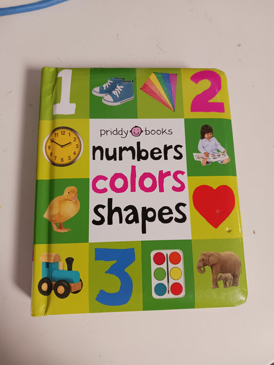 Numbers  Colors Shapes book
