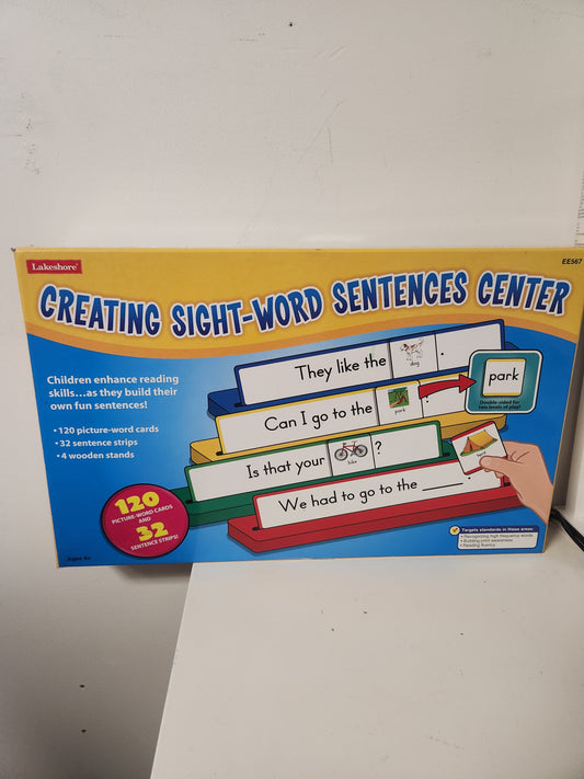 Creating Sight-Word Sentences Center