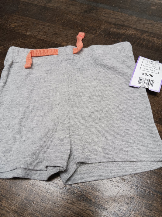 Grey Koala Baby Shorts, NB B