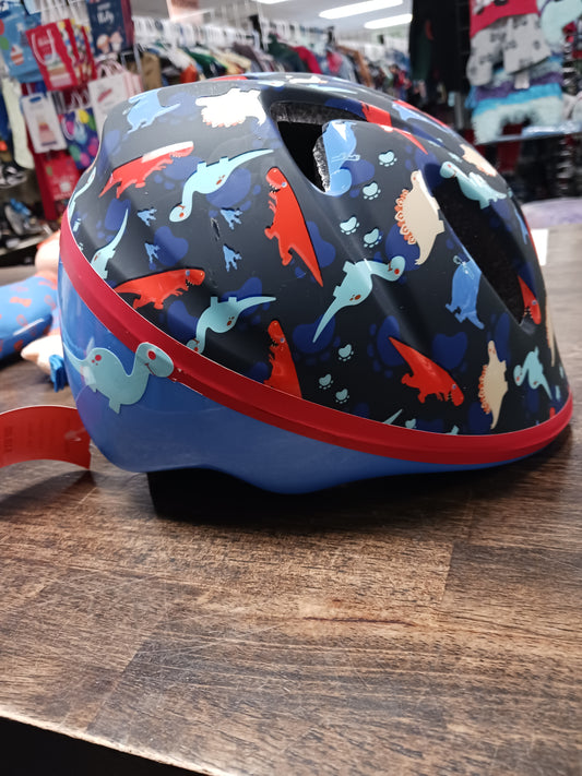 Red/Blue Dino Schwinn Bike Helmet, Toddler