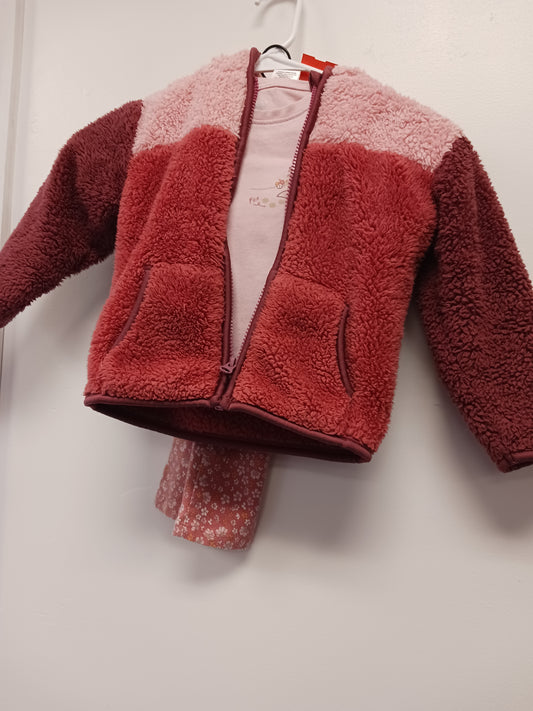 Pink Members Mark Outfit(3Pc), 3T G