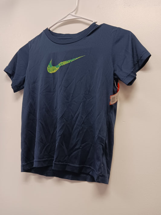 Navy/Green Nike Shirt, 7 B