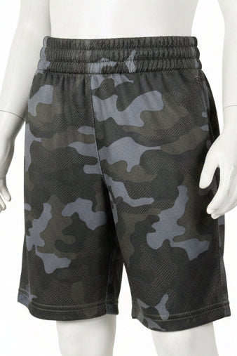 Green Camo Lands End Shorts, 8 B