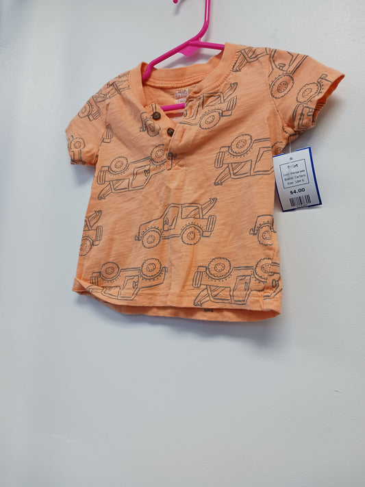 Orange Jeep Carters Shirt, 18M B