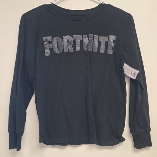 Black Fortnite Longsleeve Shirt, 8 B