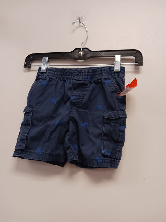 Navy/Blue Dino Garanimals Shorts, 2T B
