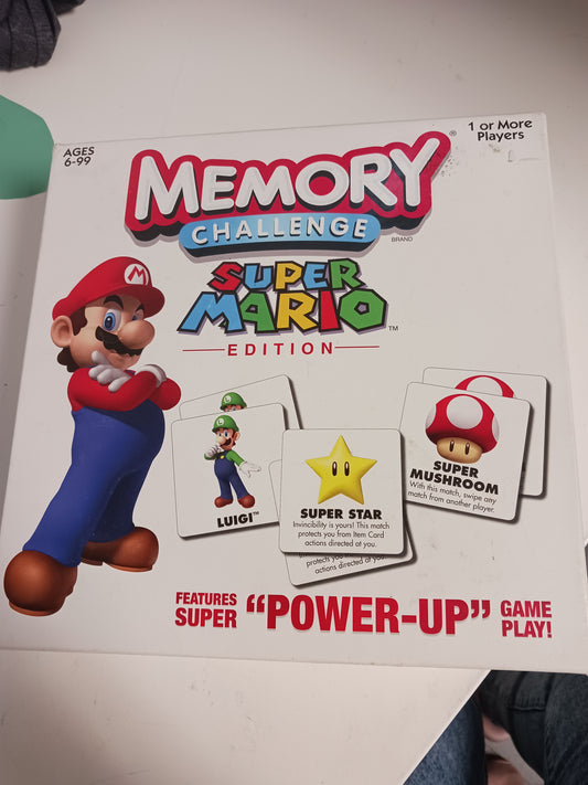 Super Mario Memory Game