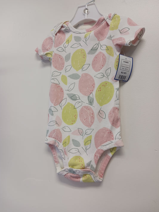 White/Yellow/Pink Fruit Carters Onesie, 18M G