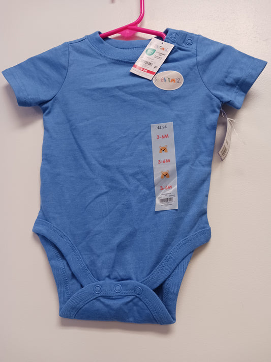 blue Garanimals Onesie 3/6m, 3M B