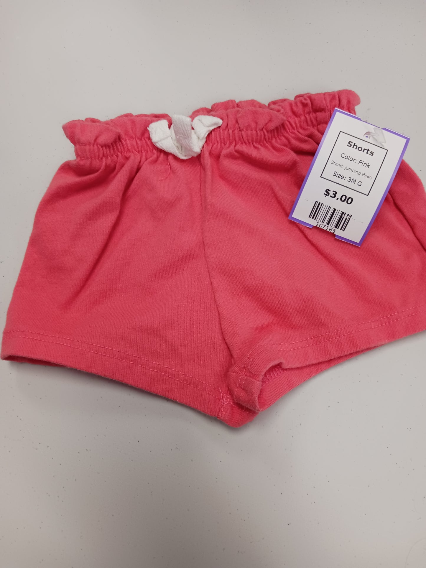 Pink Jumping Bean Shorts, 3M G