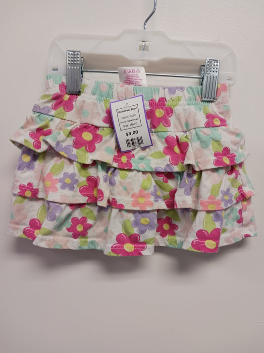 multi Garanimals Flowered Skort, 18M G