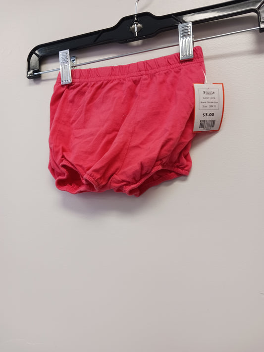 pink Simple Joys Shorts, 18M G