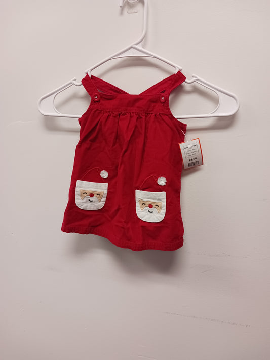 Red Carters Santa Jumper, 6M G