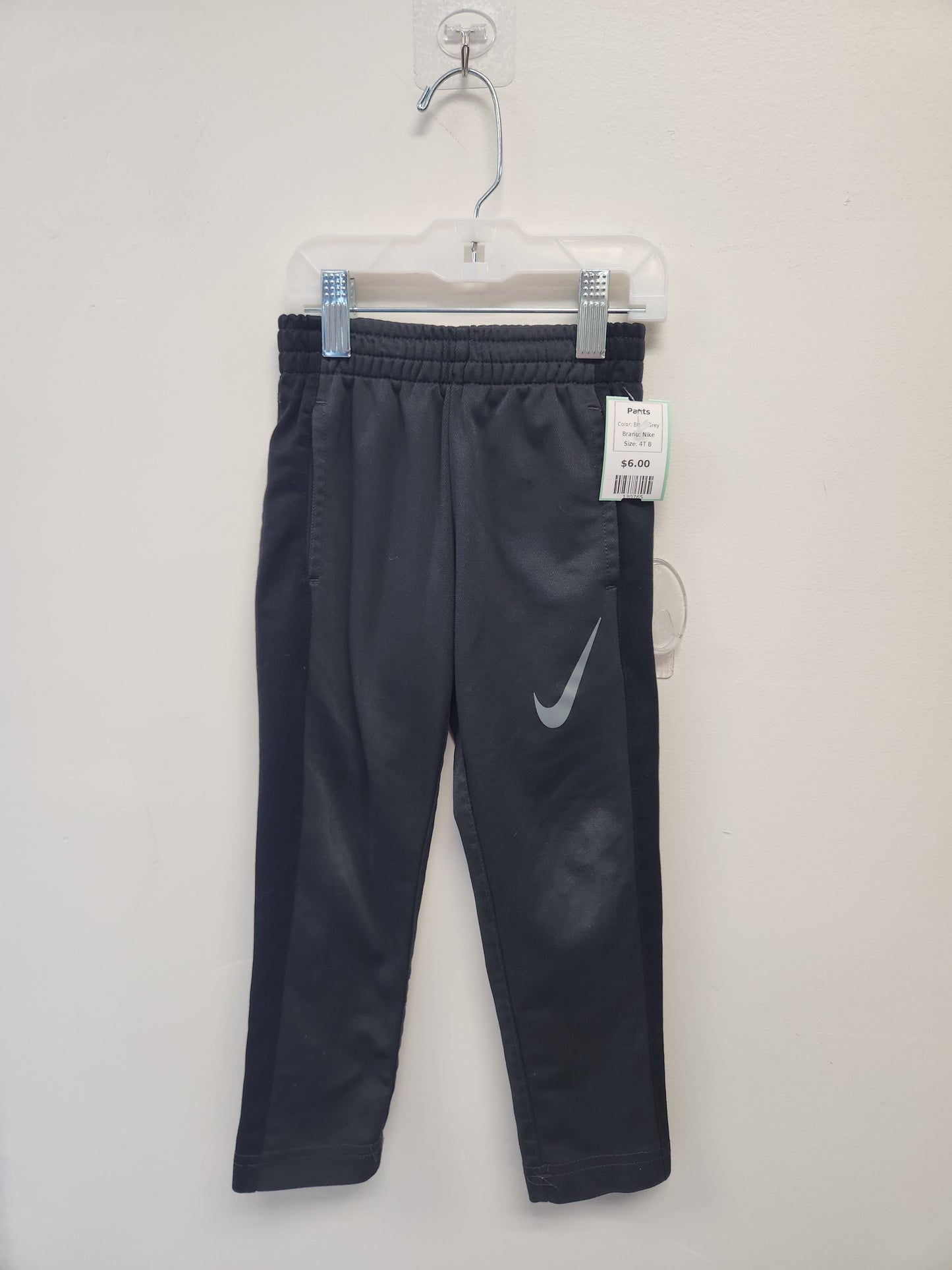 Black/Grey Nike Pants, 4T B