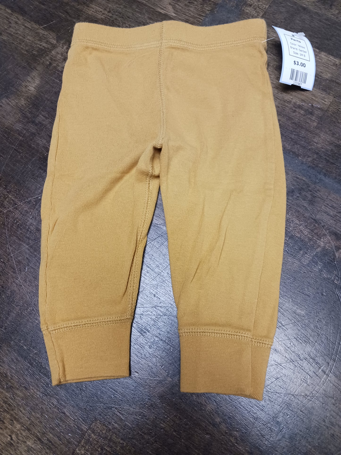 Yellow Gerber Pants, 3M B