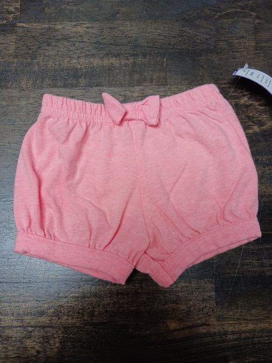 Pink Garanimals Shorts, NB G