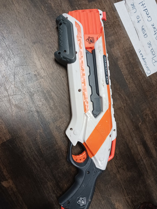 Orange/White Nerf Gun