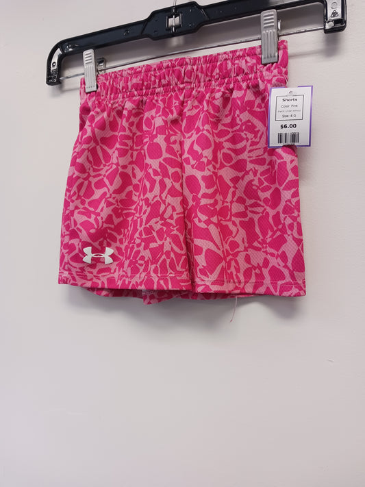 Pink Under Armour Shorts, 6 G