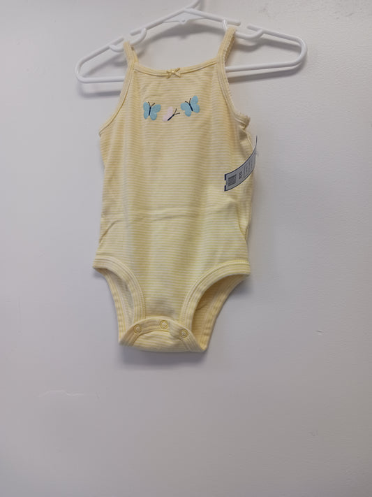 Yellow Carters Tank Top Onesie, 9M G