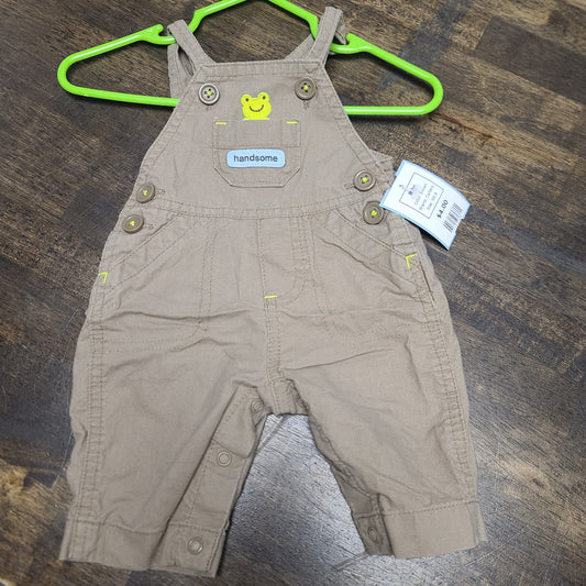 Brown Carters Bibs, NB B