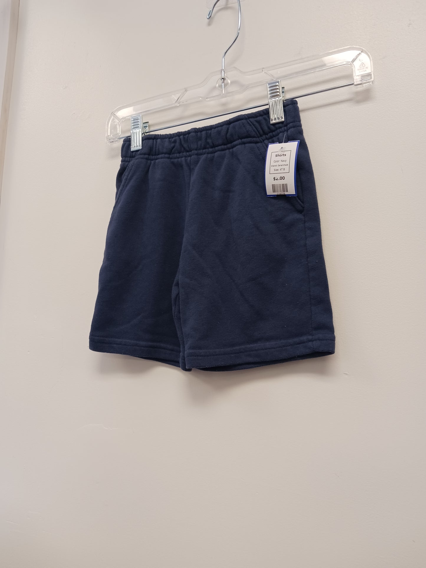 Navy Garanimals Shorts, 4T B