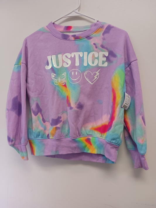 Tye Dye Justice Longsleeve Shirt, 7 G