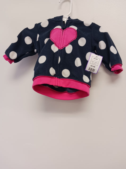 Navy/Pink/White Carters Jacket, 3M G