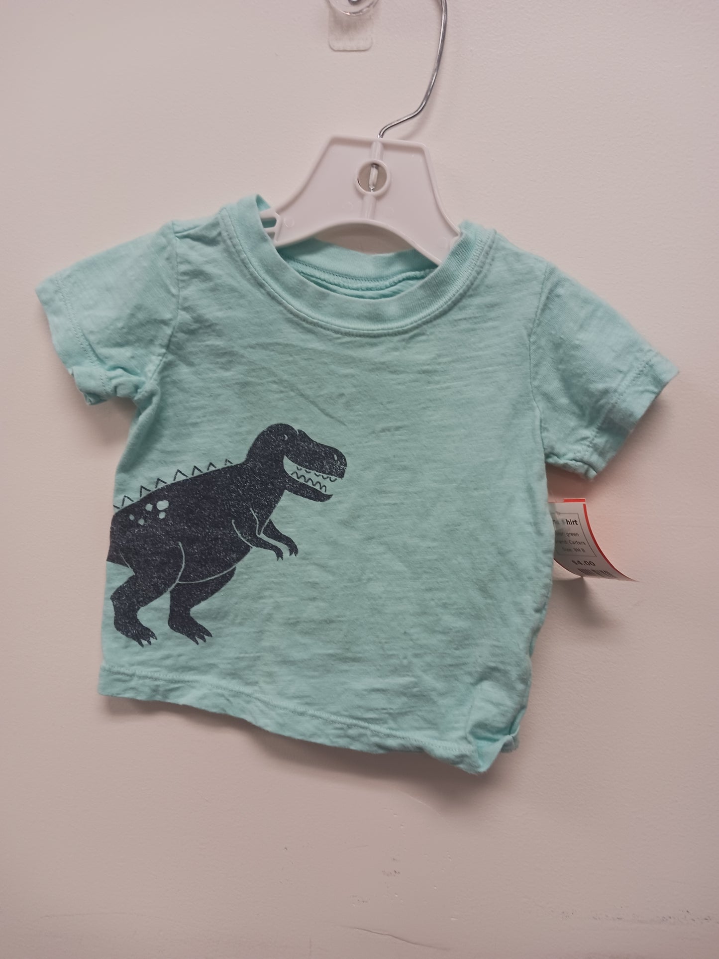 green Carters Dino Shirt, 9M B